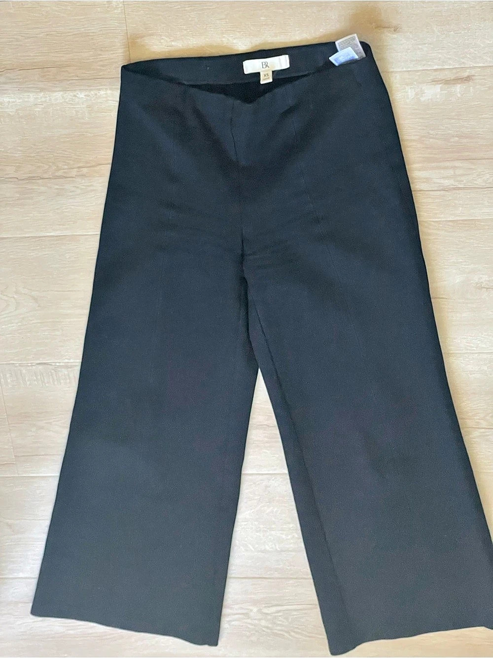 Banana Republic Everywhere Ponte Cropped Pant Black XS NWT